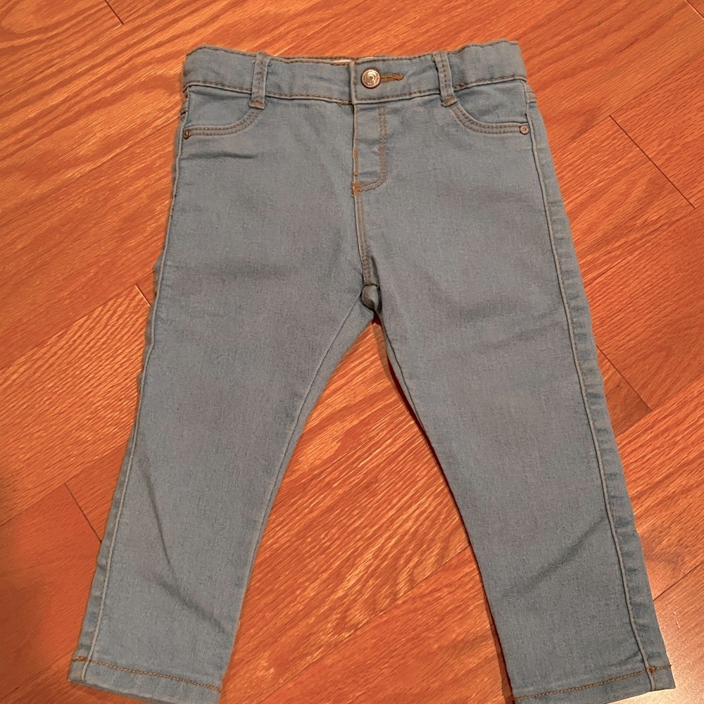 Zara Kids Light Wash Jeans Sz 18-24 mo